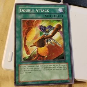 Double attack yugioh card